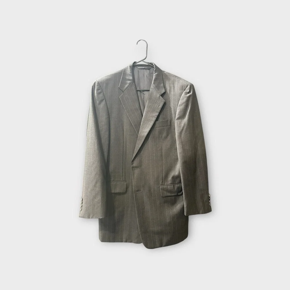 Hickey Freeman x Loro Piana Tasmanian Wool Silk Mens Blazer Sportcoat 40R‎ EUC